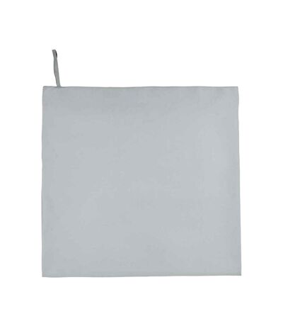 Atoll 100 microfibre bath sheet one size pure grey SOLS