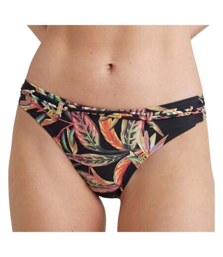 Bas de maillot de bain noir imprimé  femme o'neill cruz