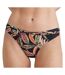 Bas de maillot de bain noir imprimé  femme o'neill cruz-1