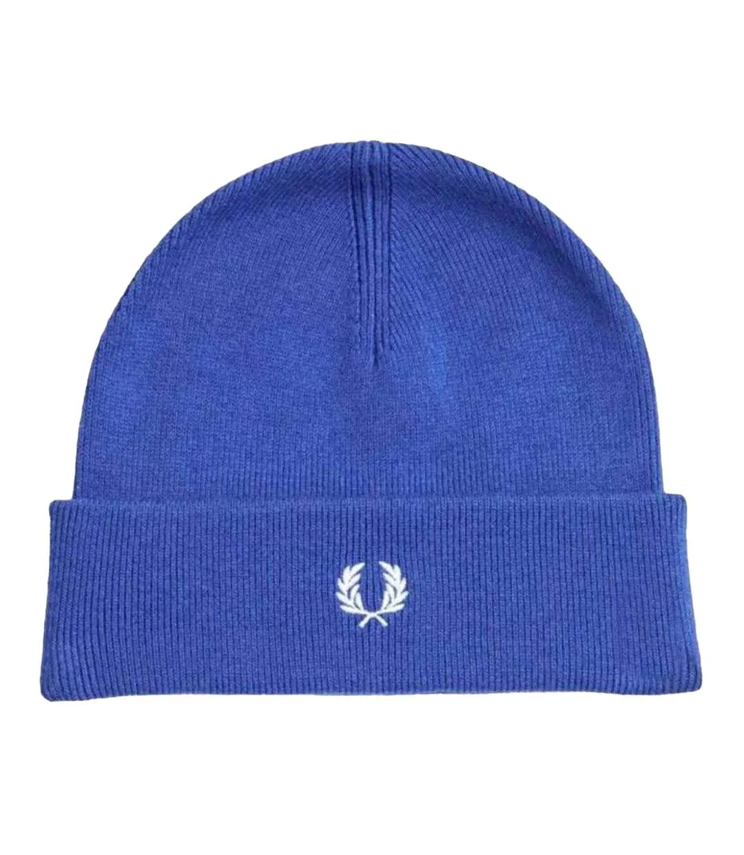 Bonnet Motif/style Laurier Classic Homme Bleu Marine Foncé Fred Perry-1