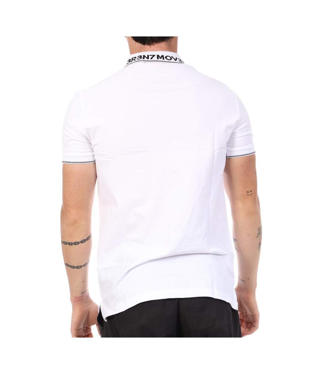 Polo blanc homme kaporal rufo-2