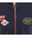 Sweat zippé en molleton avec écusson Wyatt Vondutch-4