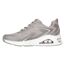 Womens/ladies Tres Air Uno Glitter Trainers Taupe Skechers-2