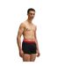 Lot De 3  Boxers Homme Bleu Gris Noir Hugo-4