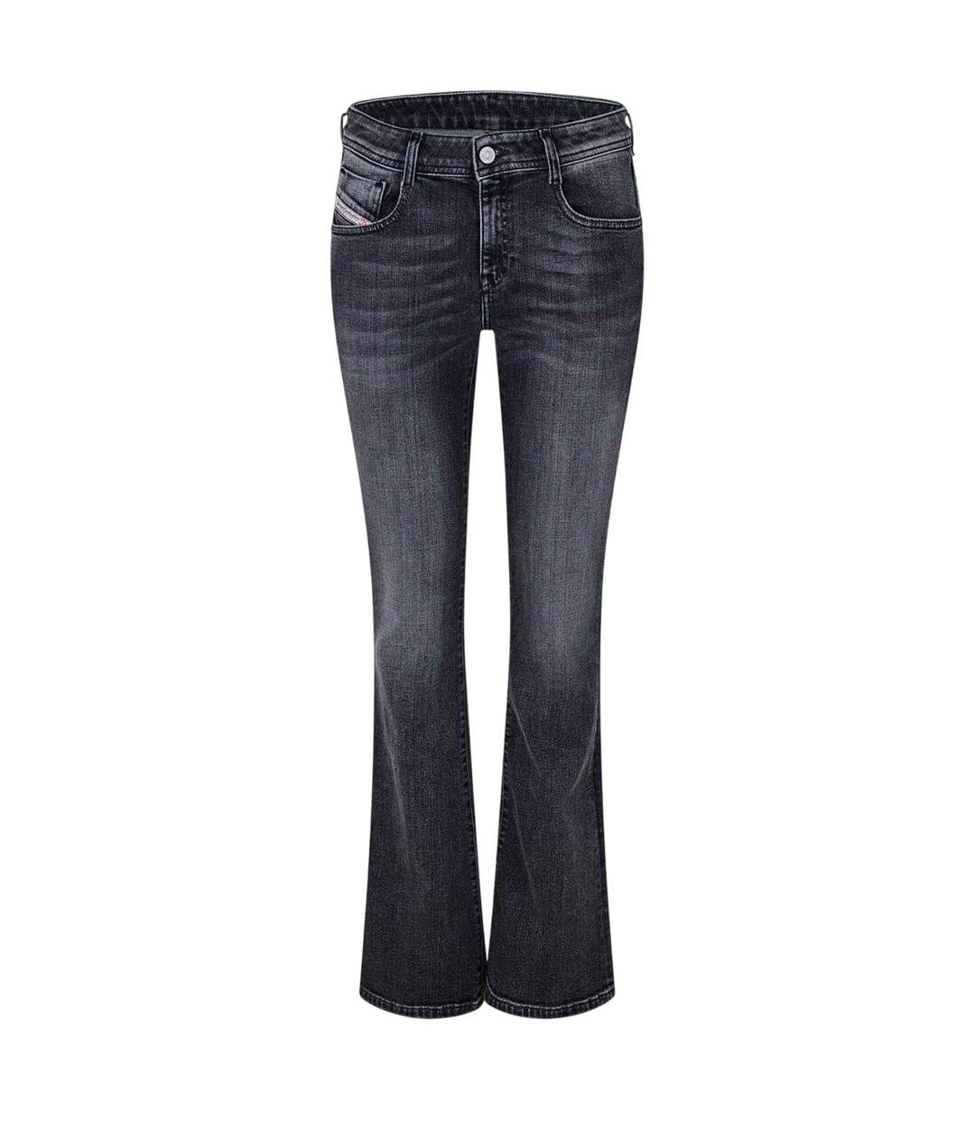 Jean 1969 D-ebbey Bootcut Et Évasé Femme Noir Délavé Diesel-1