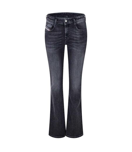 Jean 1969 D-ebbey Bootcut Et Évasé Femme Noir Délavé Diesel