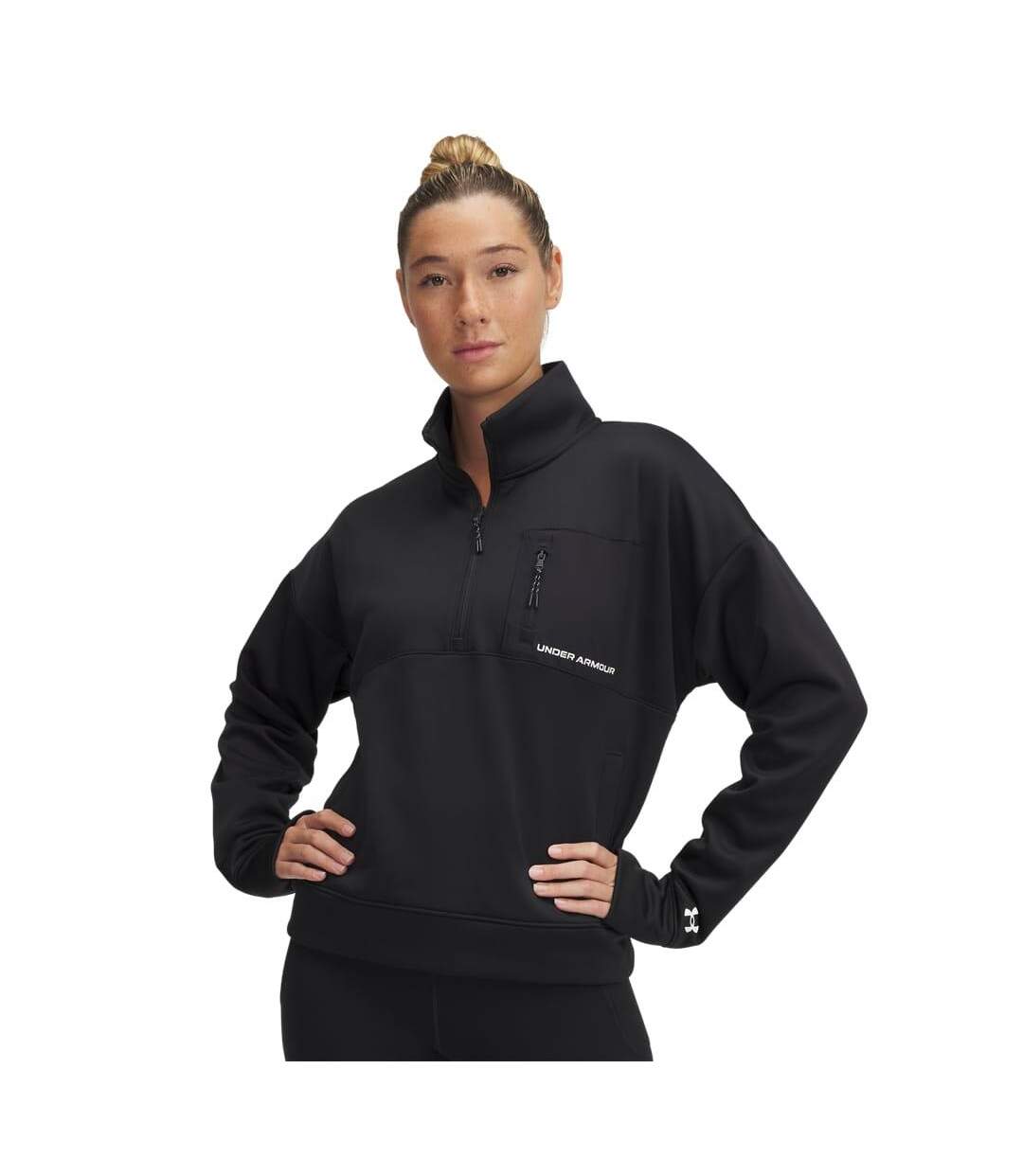 Haut Femme Noir Under Armour-1