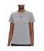 T-shirt gris femme under armour off campus-1