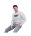 Unisex Adult Back Print Logo Sweatshirt Silver Tommy Hilfiger-3