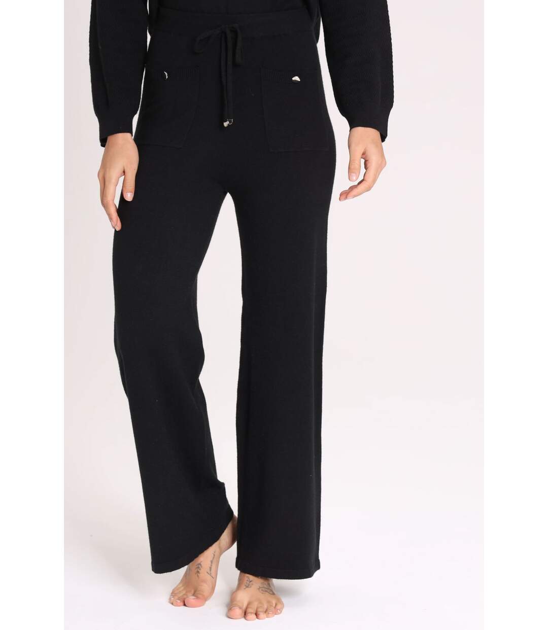 Pantalon PEPITA Black-1