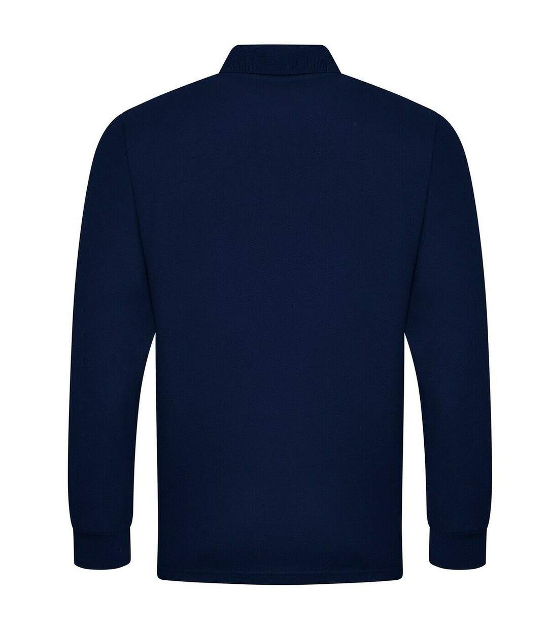 PRORTX Mens Long-Sleeved Polo Shirt (Navy) - UTRW7912-2