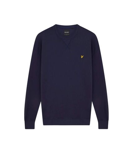 Mens crew neck plus sweatshirt navy Lyle & Scott