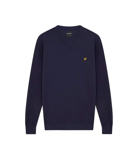 Mens crew neck plus sweatshirt navy Lyle & Scott