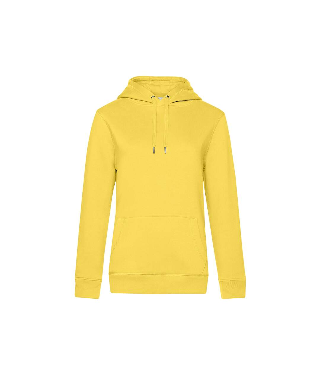 Sweat à capuche queen femme jaune B&C