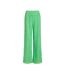 Pantalon fluide vert femme vila vibegena-1
