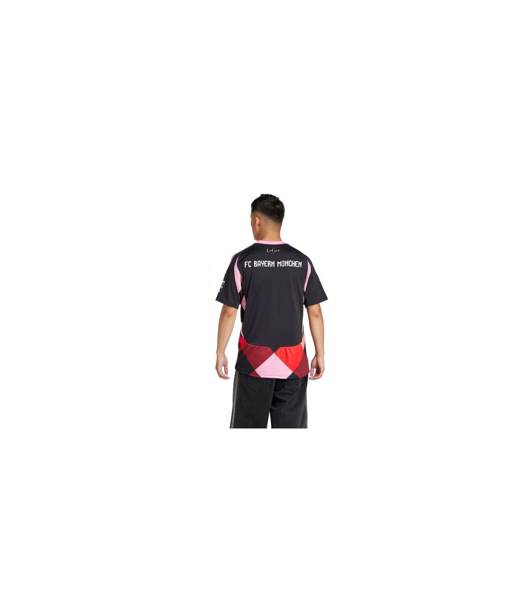 Maillot Motif/style Fc Bayern Munich Homme Noir Adidas-1