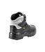 Mens Footwear Industry Elbrus Leather Safety Boots Black Yellow Mascot-2