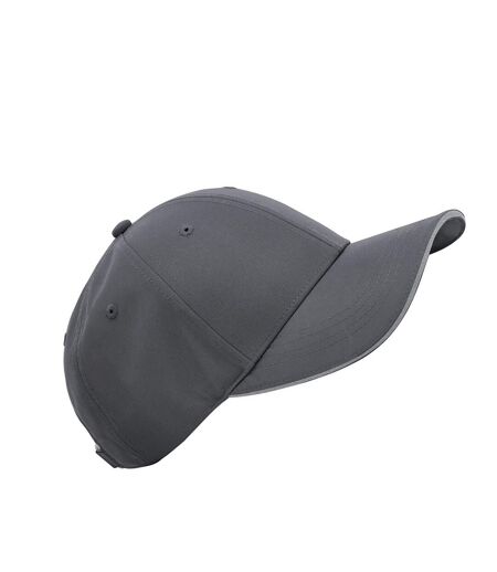 Casquette De Baseball Team Sports-tech Gris Foncé Gris Clair Beechfield