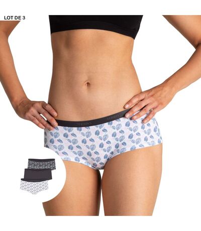 Lot de 3 boxers femme Ecopack Mode Athena