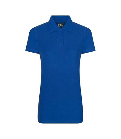 Womens/ladies polo shirt royal blue PRO RTX