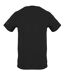 T-shirt Motif/style Vif Adulte Noir Plein Sport-1