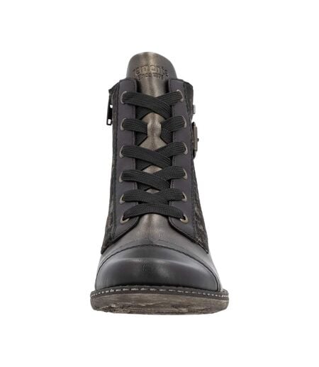 Bottines à Lacets et Zip Remonte Odeon
