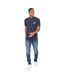 T-shirt tugford homme bleu marine Crosshatch Crosshatch