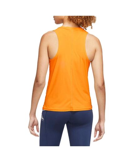 Débardeur orange femme nike trail tank