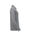 Womens/ladies Classic Marion Melange Long-sleeved Polo Shirt Grey Melange Clique-4