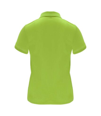 Roly Womens/Ladies Monzha Short-Sleeved Sports Polo Shirt (Lime/Lime Green)