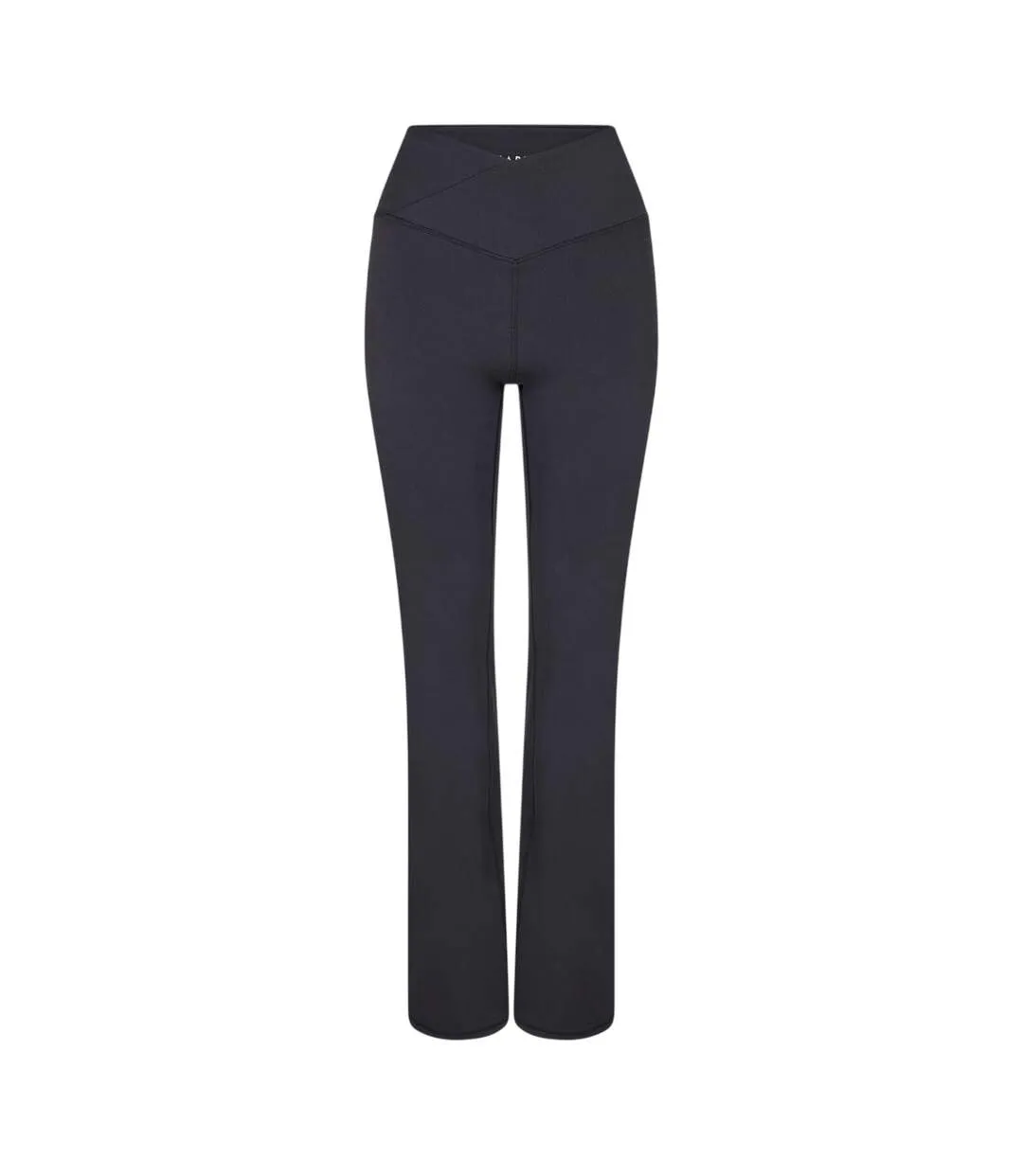 Womens/ladies Flared Leggings Black USA Pro-1
