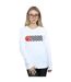 Disney Sweatshirt Daisy Duck Dribbling Femme/Ladies (Blanc) - UTBI28226-2