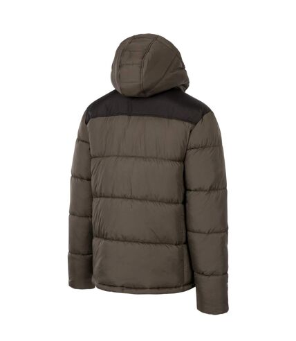 Mens parkstone quilted jacket dark vine Trespass