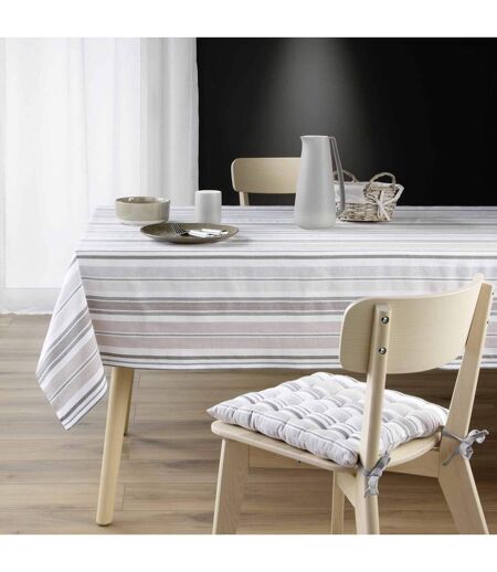 Nappe Imprimé Melina 140x240cm Gris