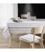 Nappe Imprimé Melina 140x240cm Gris-3