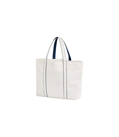 Tote Bag Taille Unique Blanc Bleu Marine Français Westford Mill