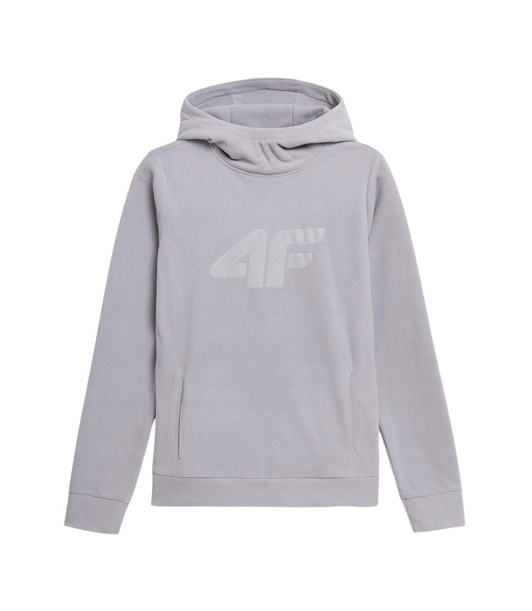 Sweat À Capuche H4l22 Pld352 Femme Gris 4F-1