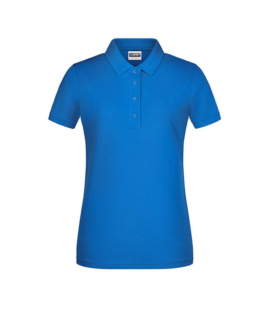 Polo Basic Femme Bleu Roi James And Nicholson-1