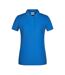 Polo Basic Femme Bleu Roi James And Nicholson-1