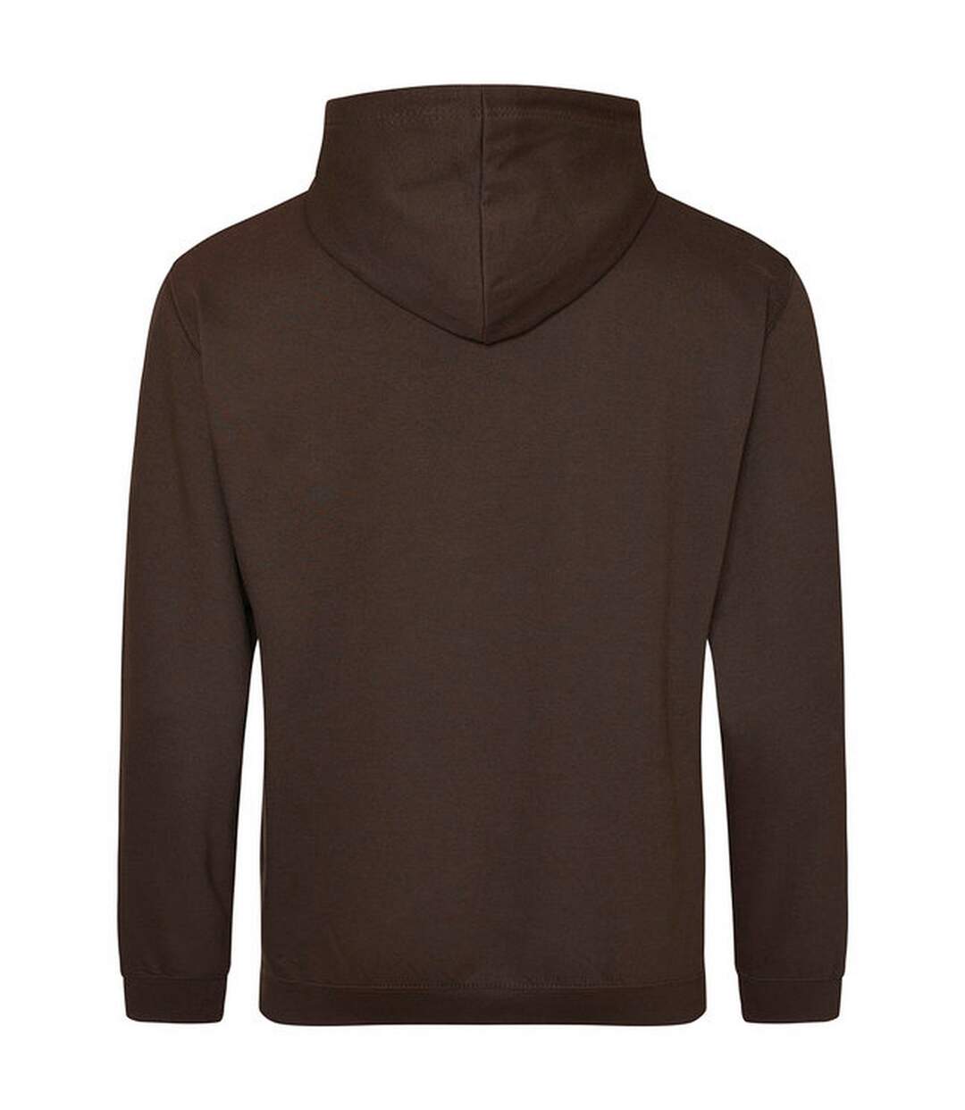 Sweat À Capuche College Adulte Marron Foncé Awdis-2