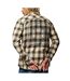 Chemise noire/beige homme kaporal berco - l-2