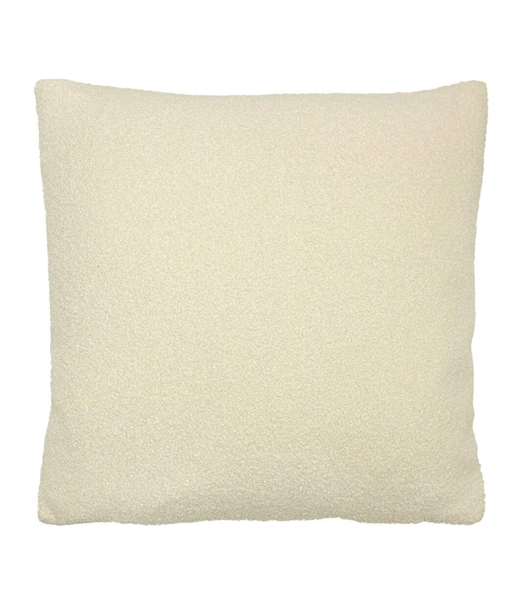 Circa shearling square cushion cover one size black Furn