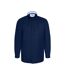 Chemise Manches Longues Richard Homme Bleu Marine Duke-1