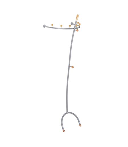 Patère Murale Design Sanby 189cm Argent