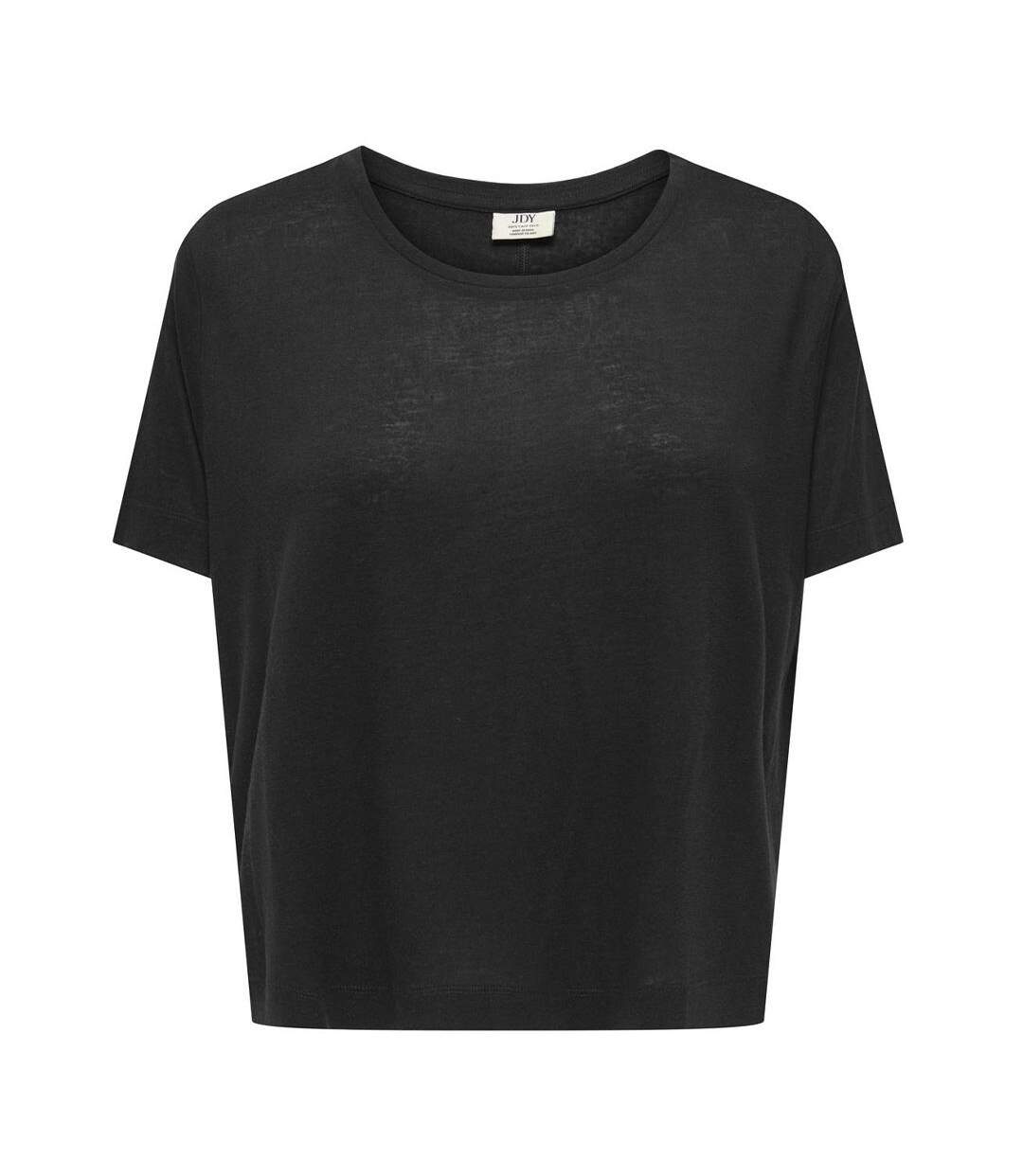 T-Shirt noir femme jdy gwen-1