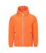 Mens Lightweight Hooded Jacket Orange Donnay-1