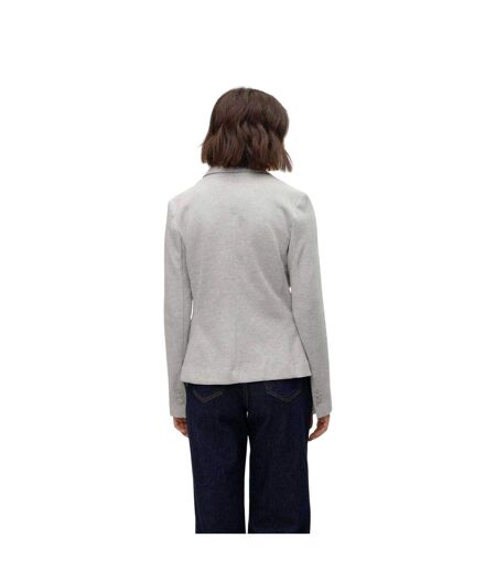 Blazer Manches Longues Julia Femme Gris Clair Chiné Vero Moda