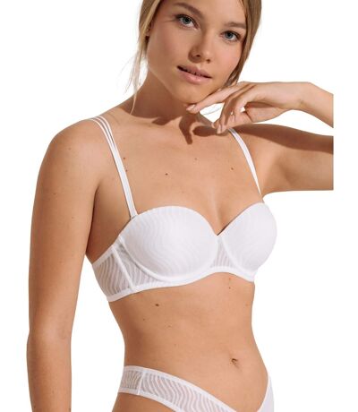 Soutien-gorge bandeau balconnet préformé Nikki Lisca