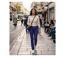 MAYFLOWER CLAUDIA2 : Pantalon femme Bleu Stone Ultra Stretch pour un confort denim total-5