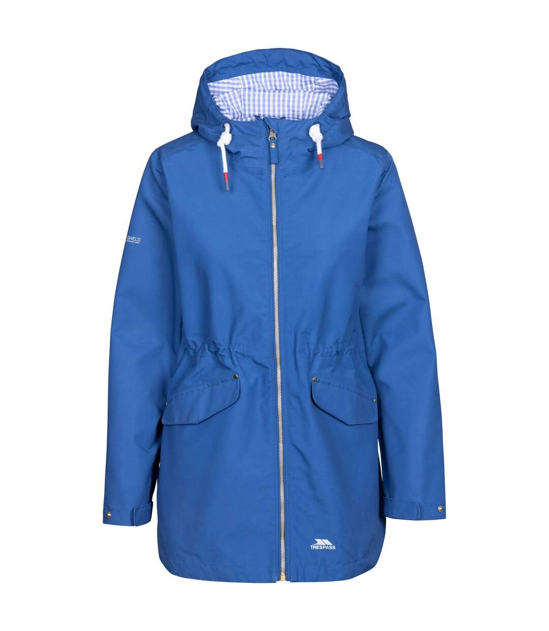 Veste imperméable finch femme ton indigo Trespass